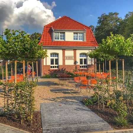 Budberger Bahnhof Panzió Rheinberg Kültér fotó